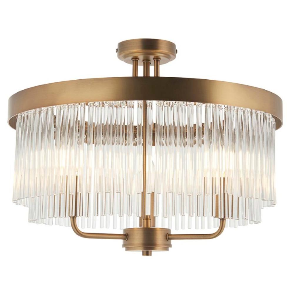 bronz kerek mennyezeti kristaly lampa vilagitas alacsony belmagassag klasszikus polgari elegans luxus uvegkristaly nappali haloszoba folyoso.jpg